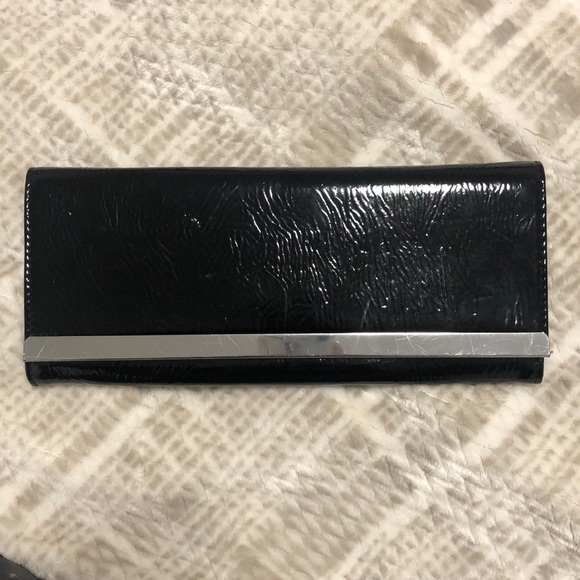 Black Evening Clutch - Picture 1 of 3